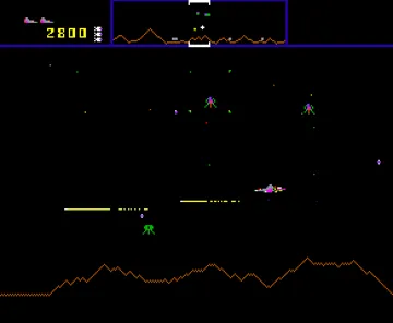 Defender (Red label) screen shot game playing